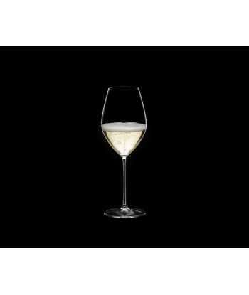 Lot de 2 verres à champagne et vin mousseux, en cristal Veritas Champagne Wine, Transparent, 445 ml, Riedel le des métaux précieux