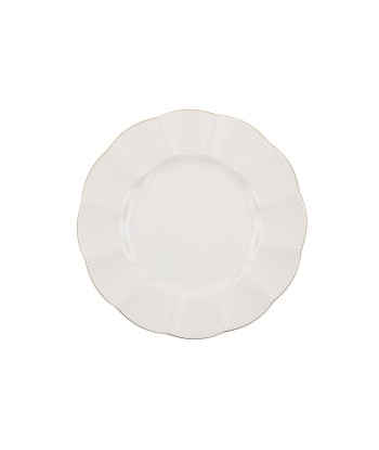 Service de table en porcelaine, Martell Dinner, Crème / Or, 24 pièces Véritable concentré