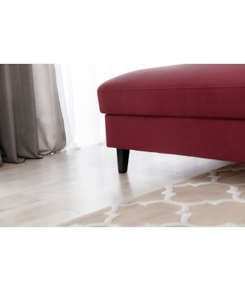 Coltar Extensibil Fobleros Plus Bordeaux cu Lada de Depozitare, Sezlong pe Stanga, Tetiere Reglabile, l267xA196xH83-100 cm 50-70% off 