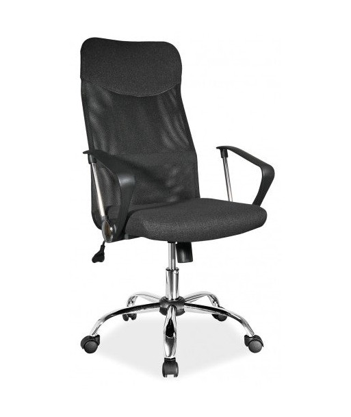 Chaise de bureau ergonomique Q-025 Noir acheter en ligne