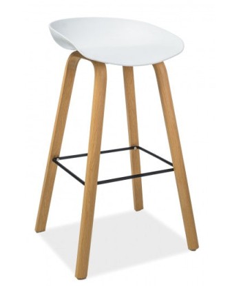 Tabouret de bar Sting, Blanc, l43xA36xH85 cm vente chaude votre 