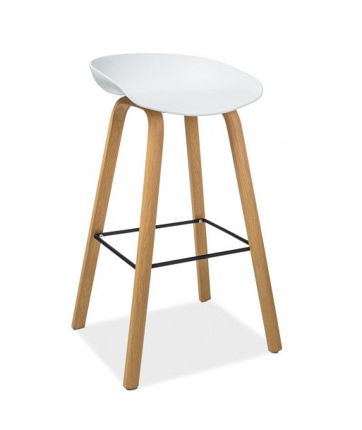 Tabouret de bar Sting, Blanc, l43xA36xH85 cm vente chaude votre 