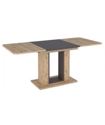 Table extensible en aggloméré, Twins Chêne / Marron, L140-180xl80xH76 cm 50-70% off 